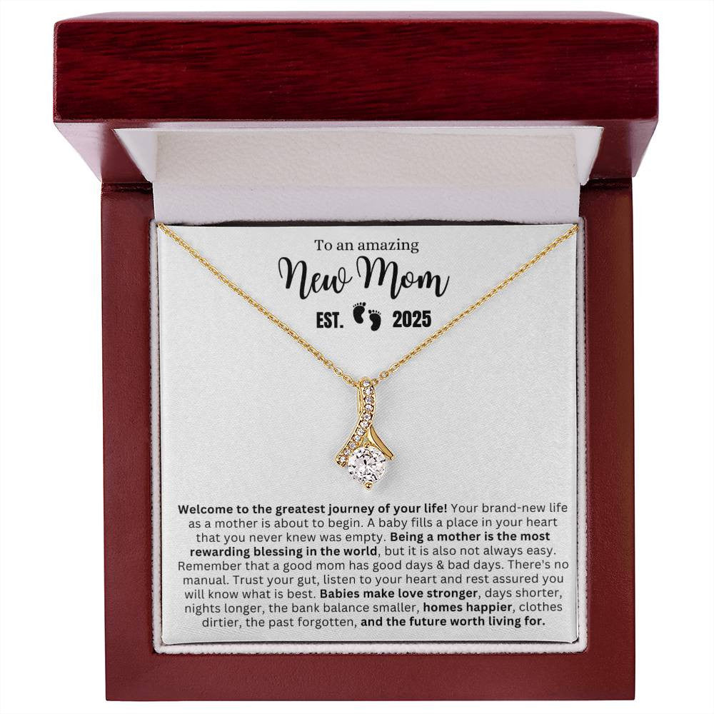 New Mom To Be |Alluring Beauty Necklace| Personalized Year