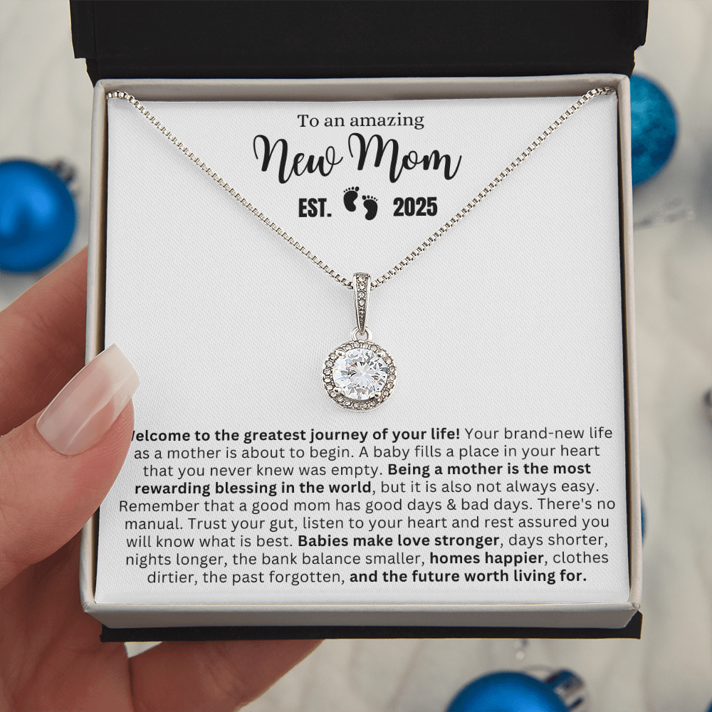Mom to Be 2025 | Hope Necklace | W-BL