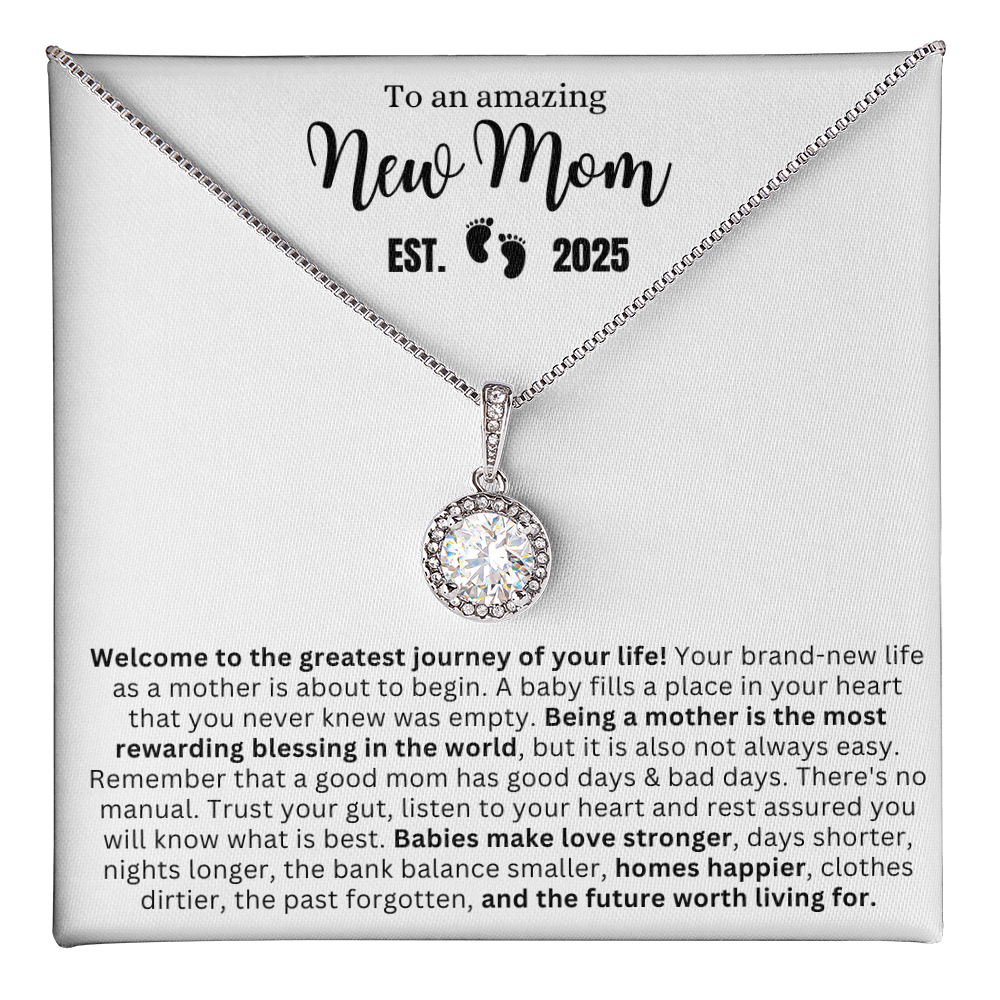 Mom to Be 2025 | Hope Necklace | W-BL