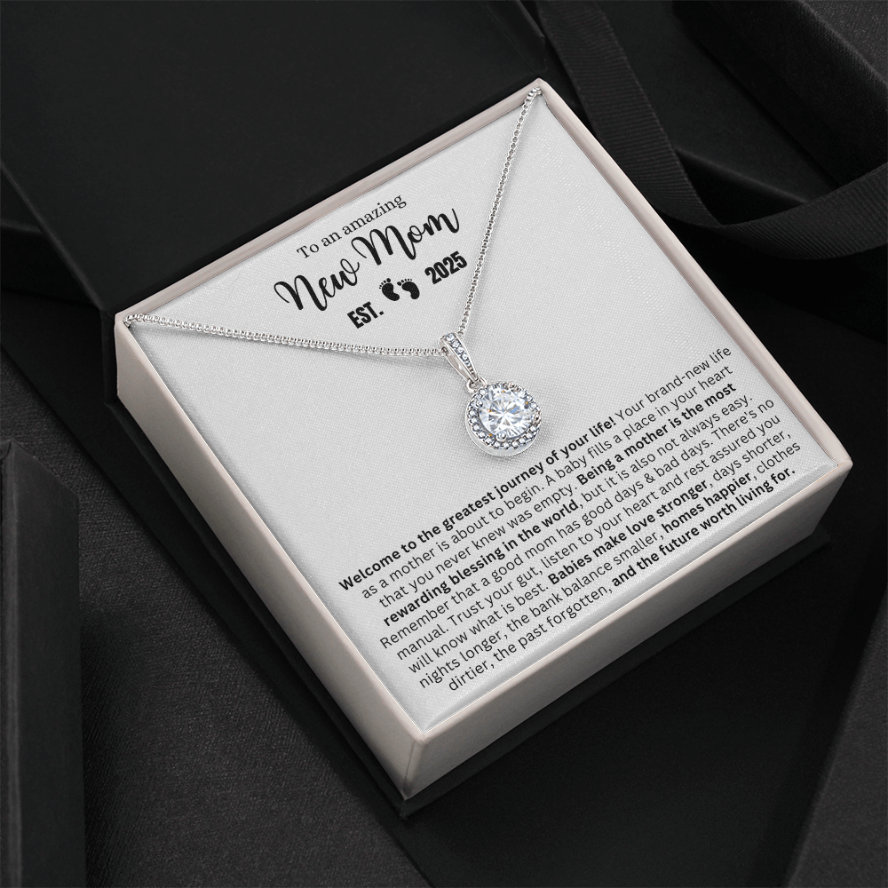 Mom to Be 2025 | Hope Necklace | W-BL