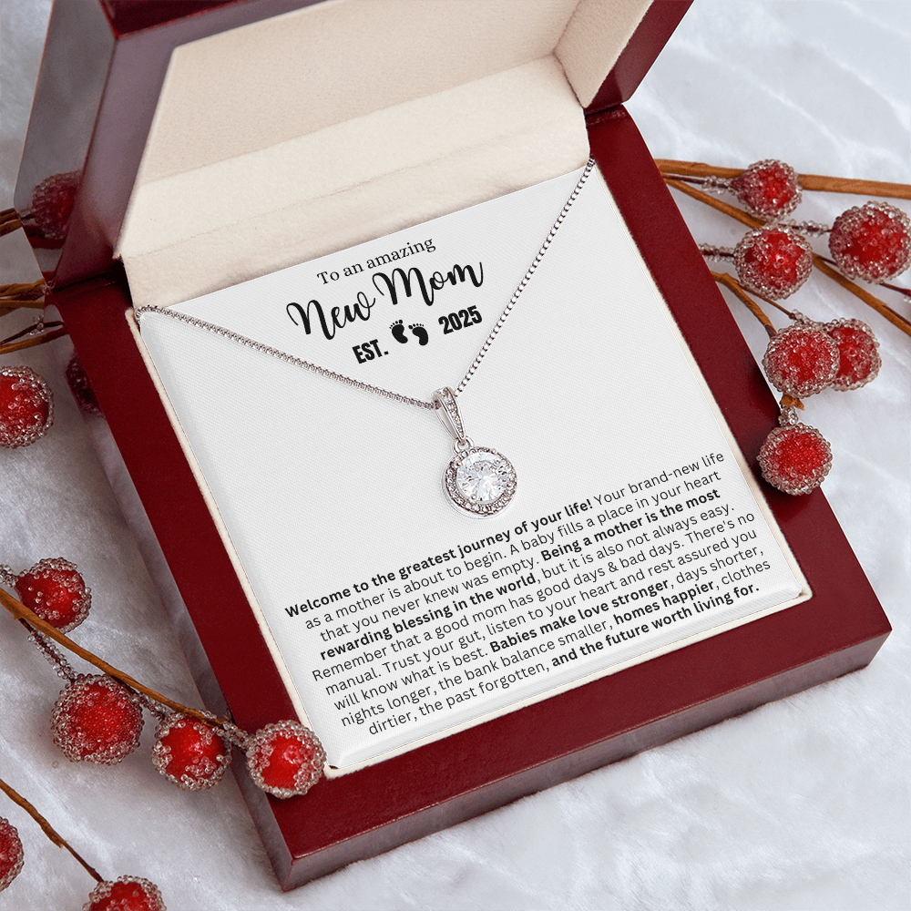Mom to Be 2025 | Hope Necklace | W-BL