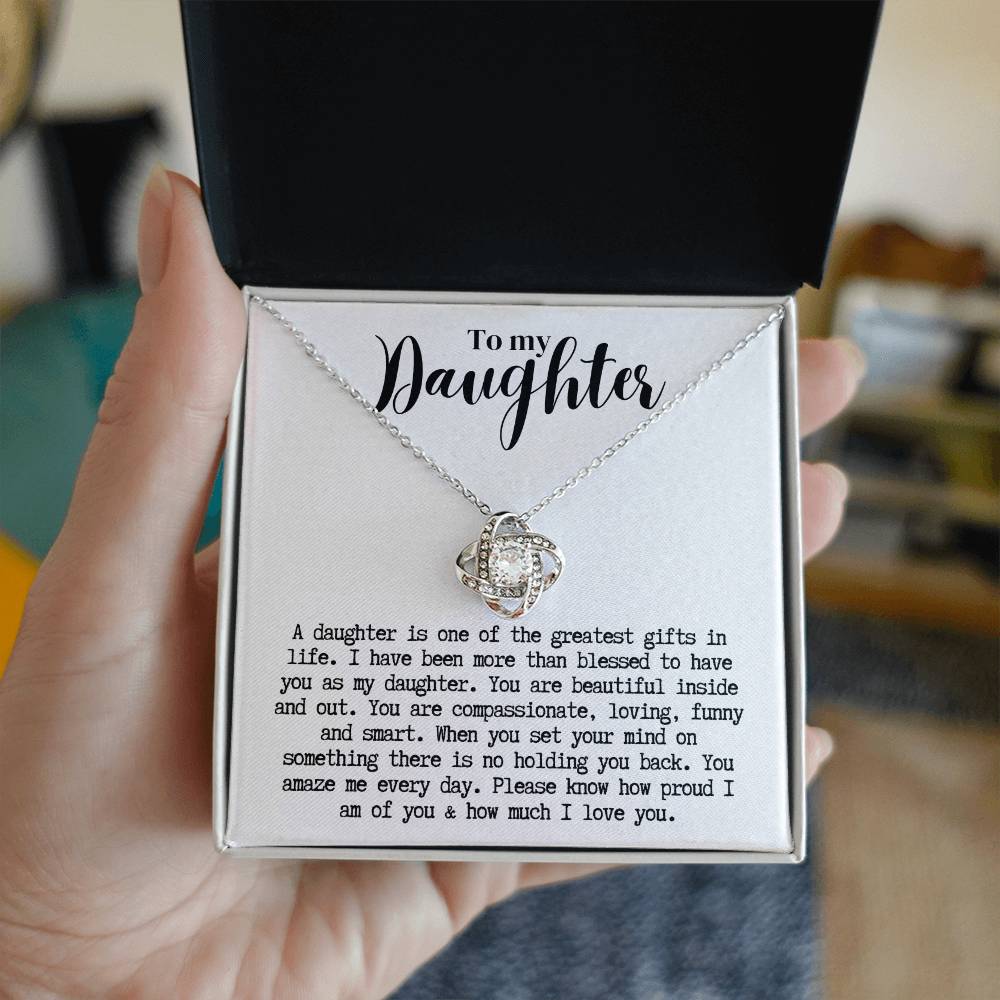 Daughter | Love Knot Necklace