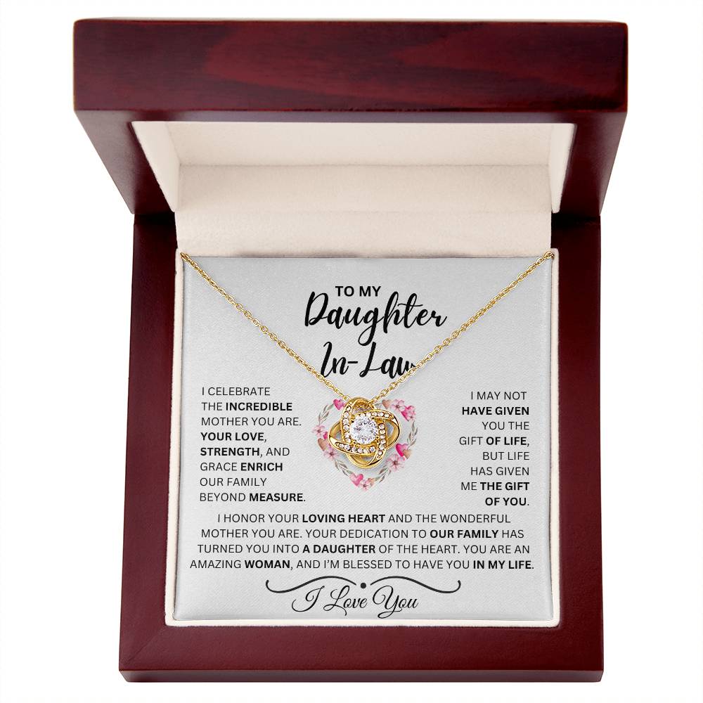 Daughter In - Law | Love Knot Necklace