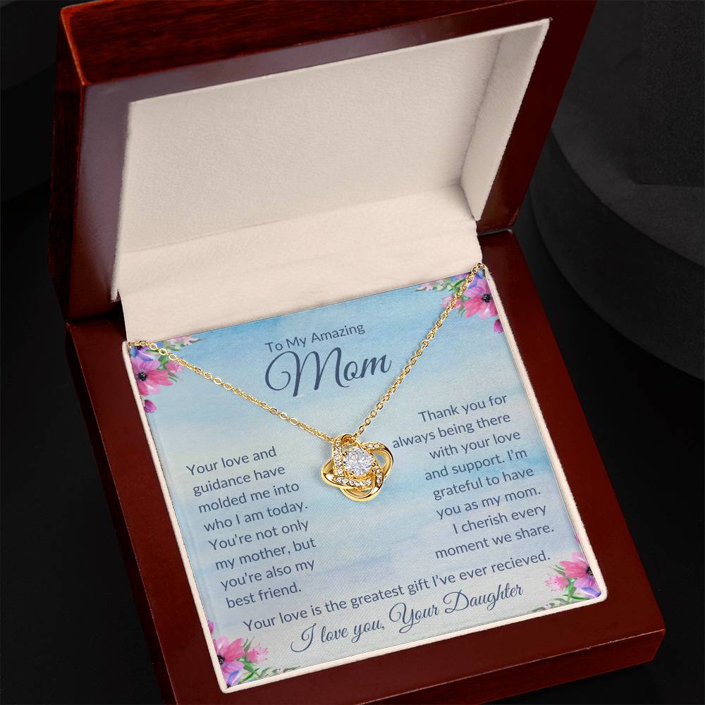 To my Amazing Mom | Love Knot Necklace