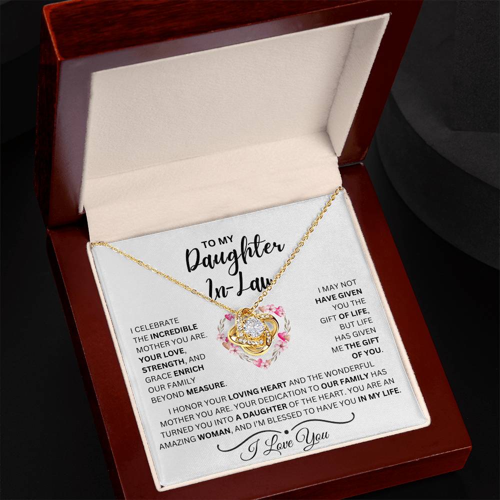 Daughter In - Law | Love Knot Necklace