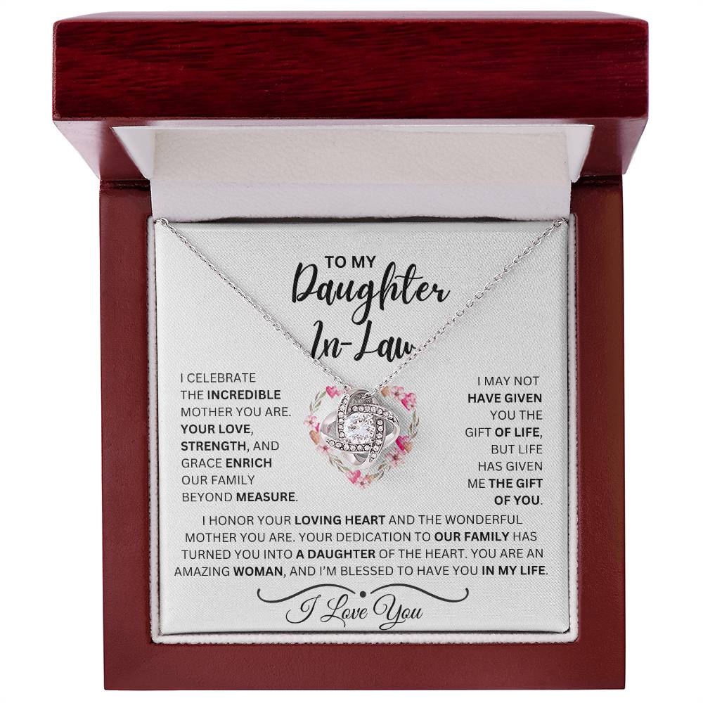 Daughter In - Law | Love Knot Necklace