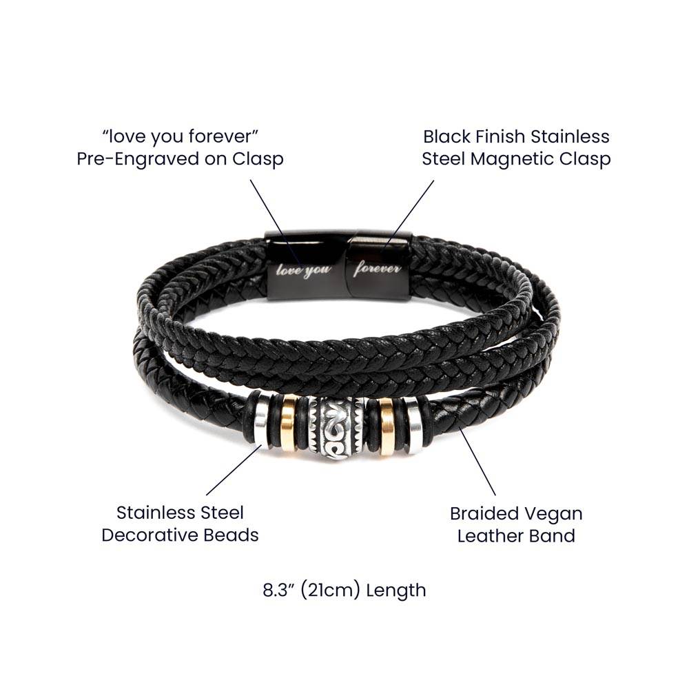 To My SON | Love you Forever Bracelet
