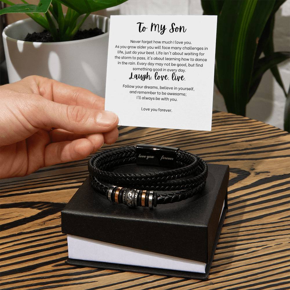To My Son | Love You Forever Bracelet
