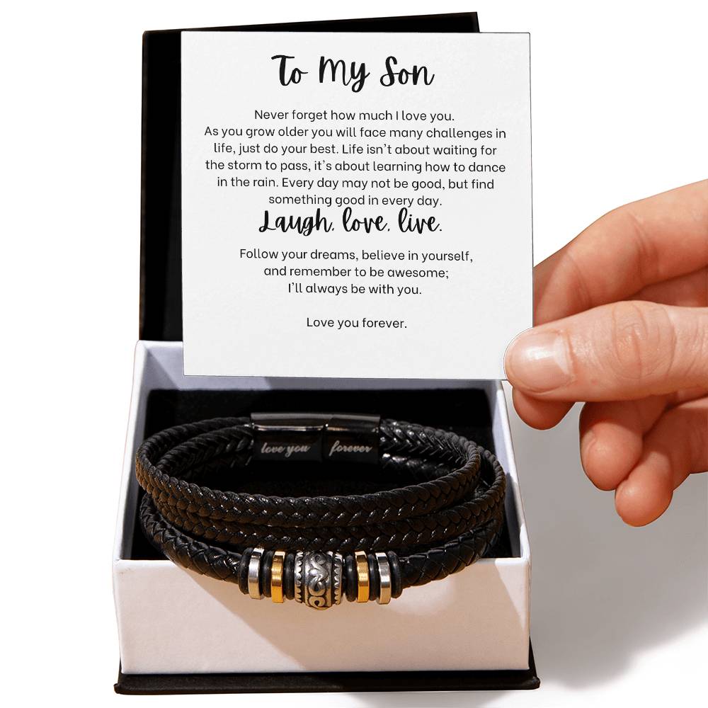 To My Son | Love You Forever Bracelet