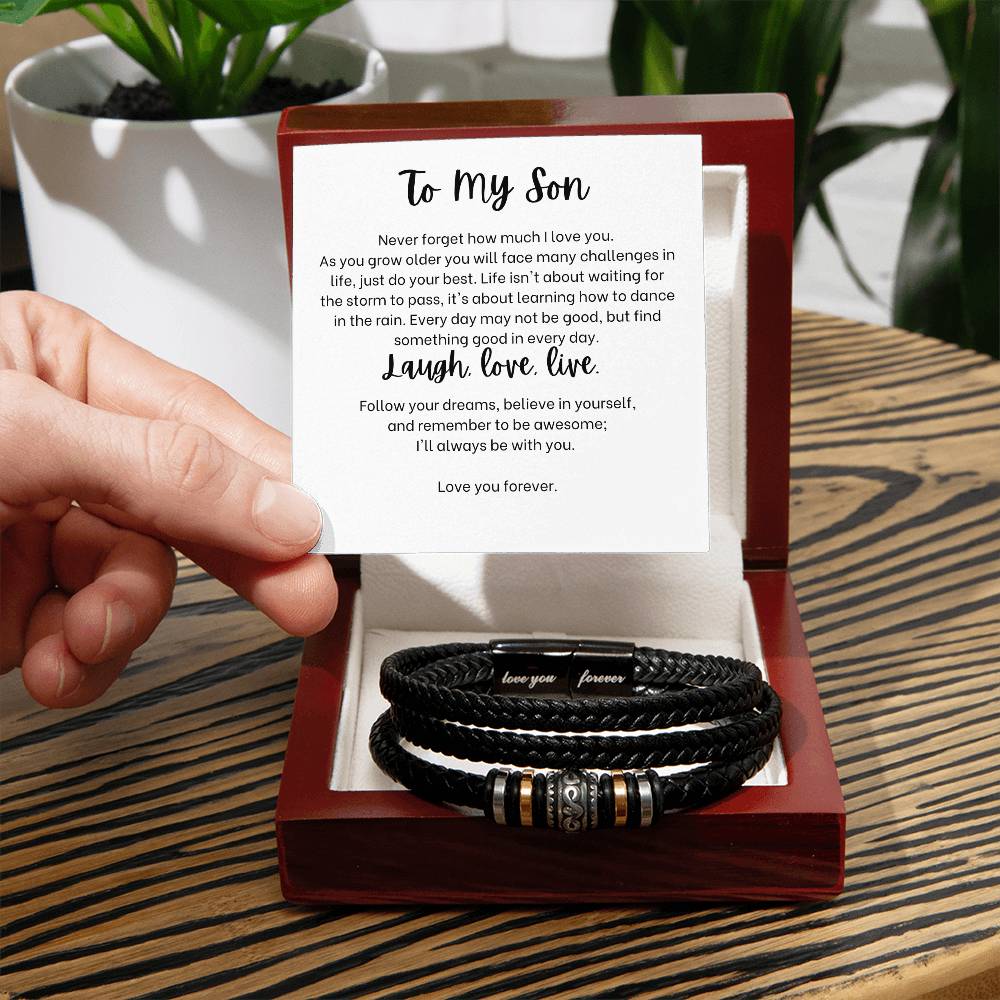 To My Son | Love You Forever Bracelet
