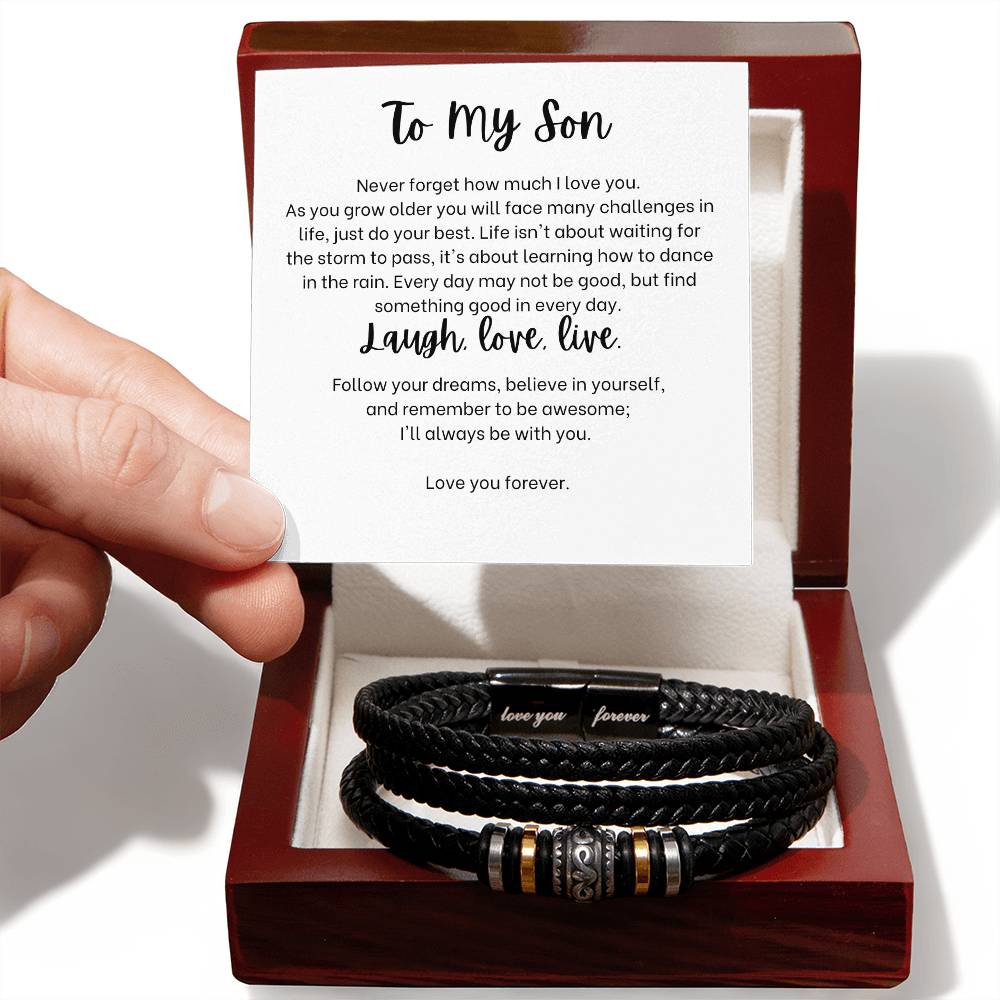 To My Son | Love You Forever Bracelet