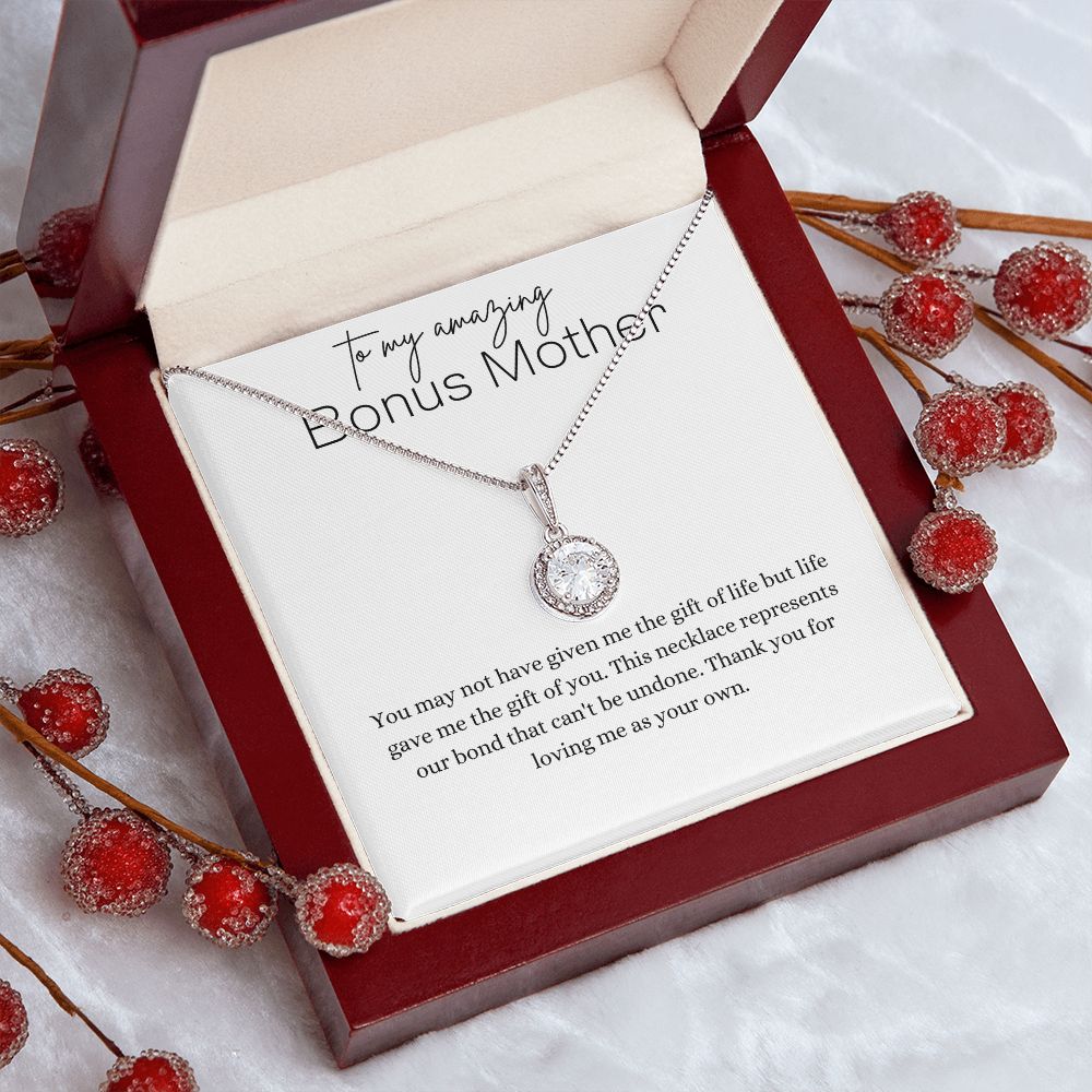 To My Amazing Bonus Mother | Eternal Hope Necklace