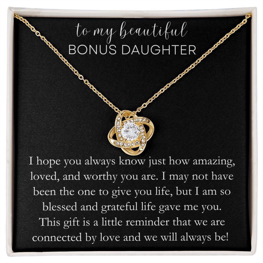 Bonus Daughter | Love Knot Necklace