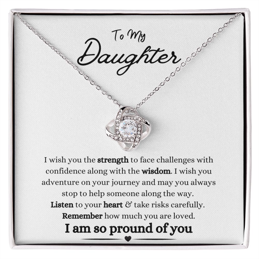 My Daughter | Love Knot Necklace