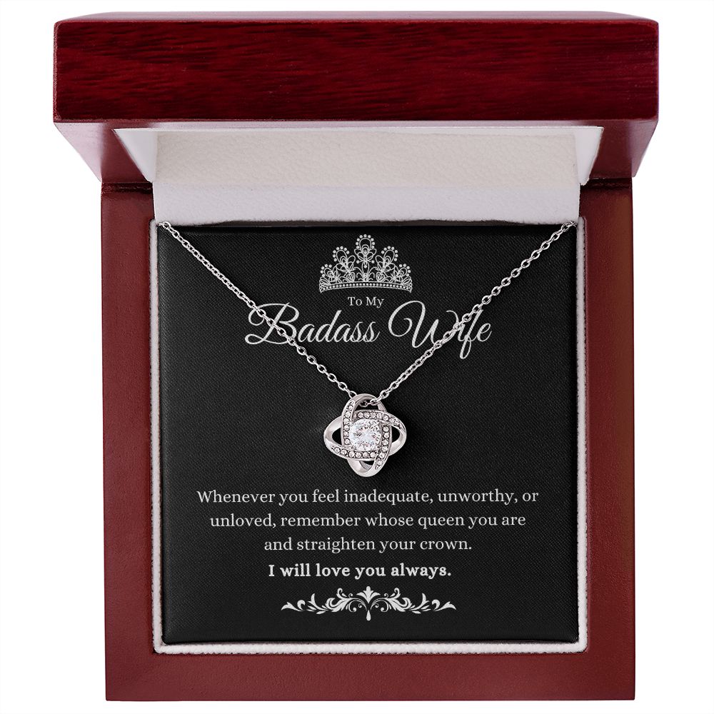 Badass Wife | Love Knot Necklace - BBG