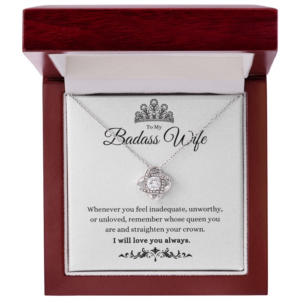 Badass Wife | Love Knot Necklace