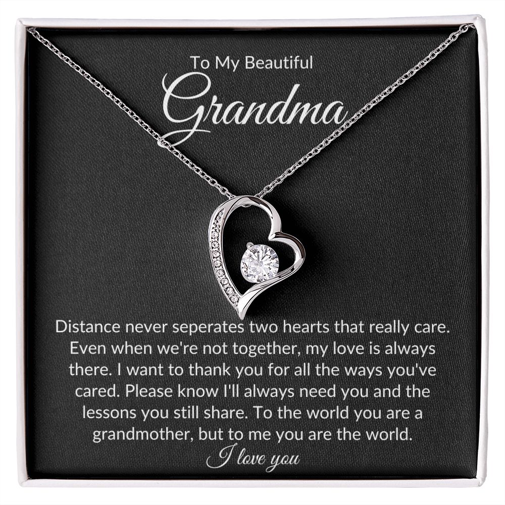 Beautiful Grandma | Forever Love Necklace