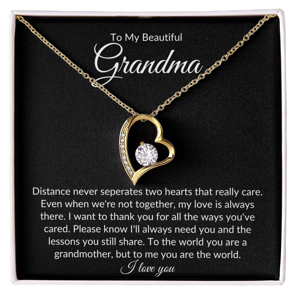 Beautiful Grandma | Forever Love Necklace