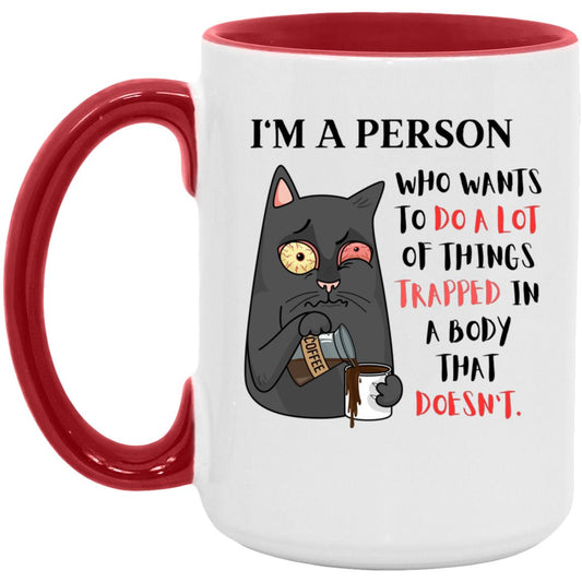 I'm a person 15 oz. Accent Mug