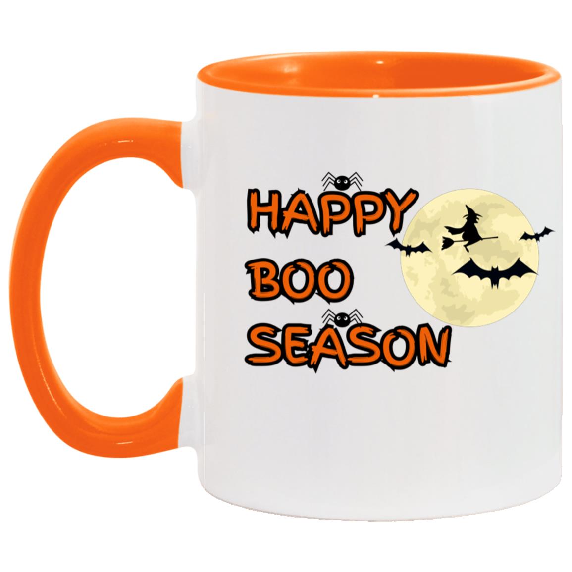 Happy Boo Season | 11oz. Accent Mug | Halloween