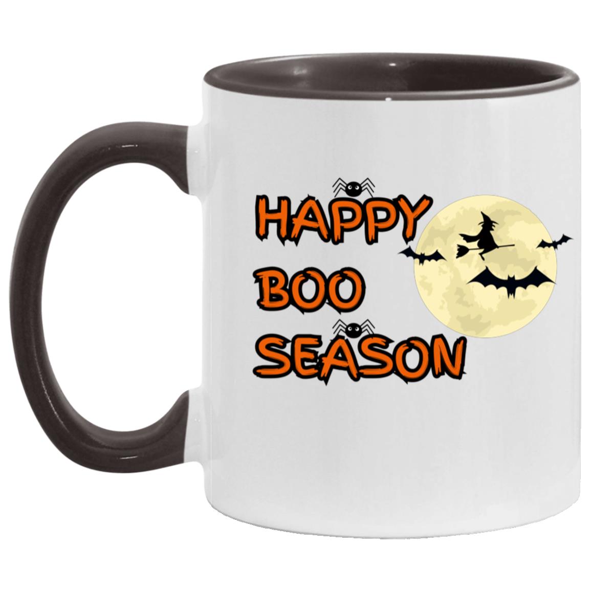 Happy Boo Season | 11oz. Accent Mug | Halloween