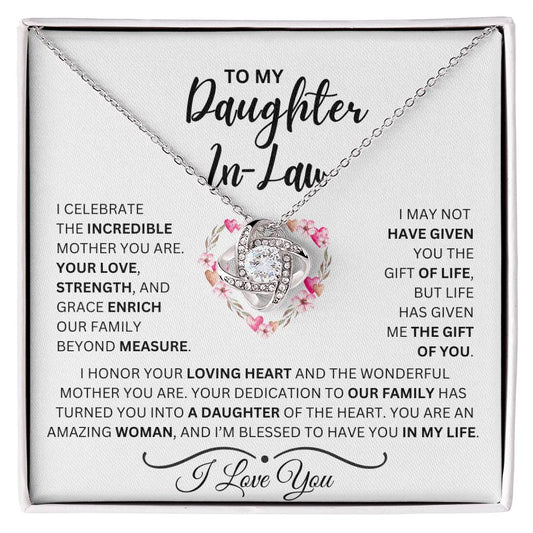 Daughter In - Law | Love Knot Necklace