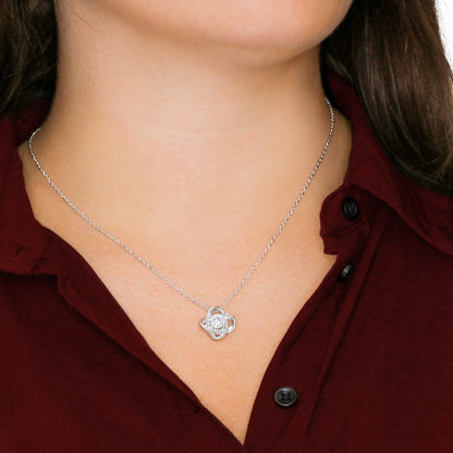 To My Amazing Mom | Love Knot Necklace