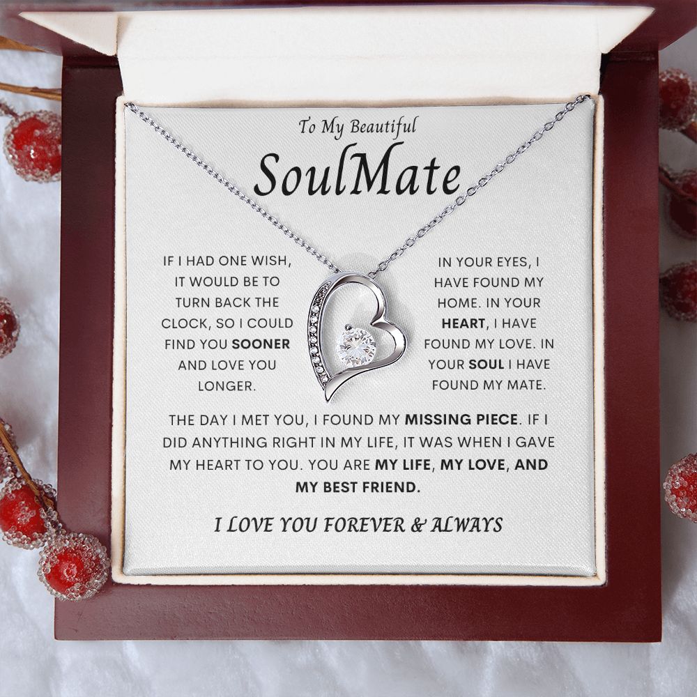 Beautiful Soulmate | Forever Love Necklace