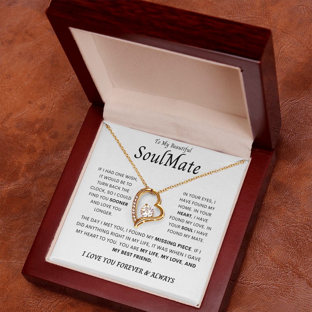 Beautiful Soulmate | Forever Love Necklace