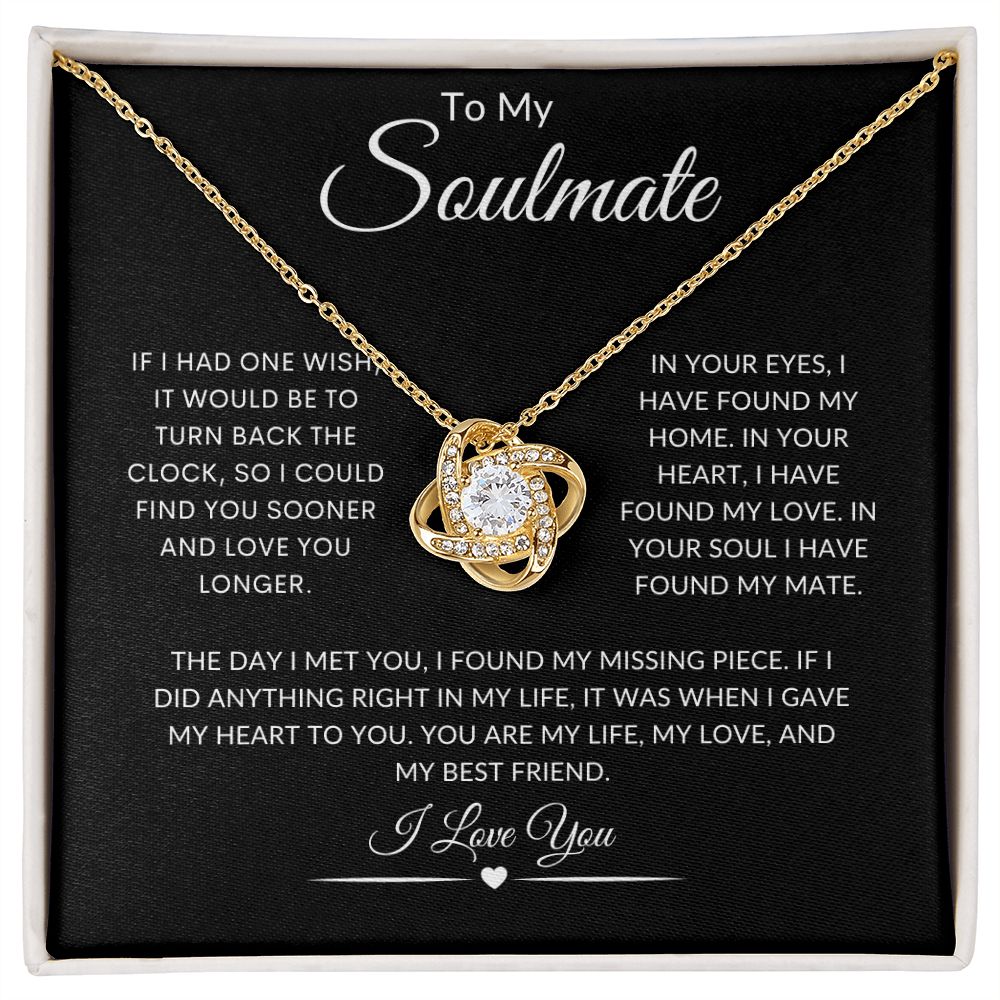 My Soulmate | Love Knot Necklace