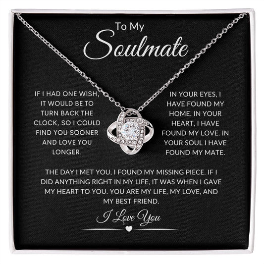 My Soulmate | Love Knot Necklace