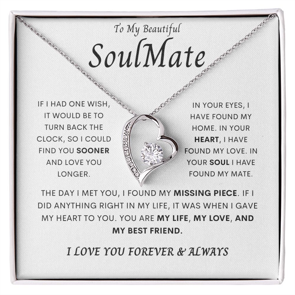 Beautiful Soulmate | Forever Love Necklace