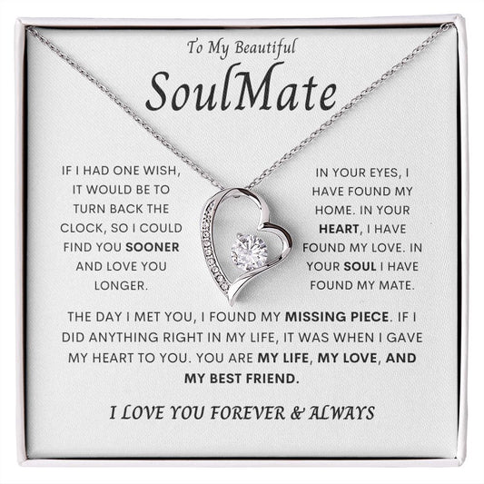 Beautiful Soulmate | Forever Love Necklace